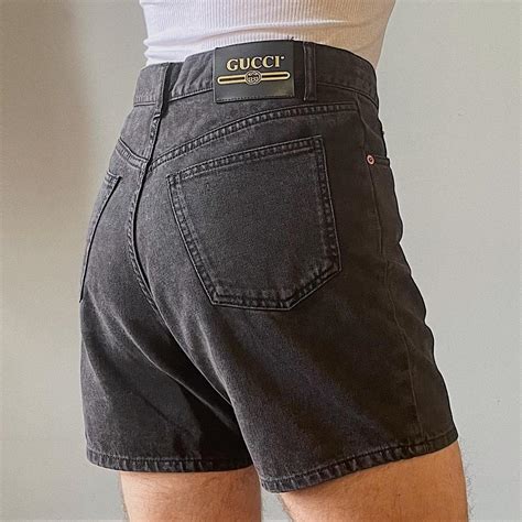 famous dex gucci shorts|GUCCI Denim Shorts for Men .